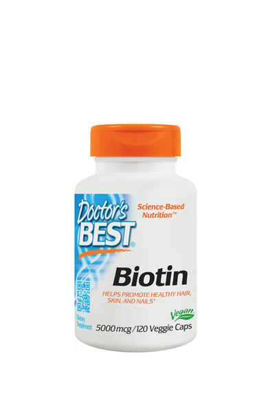 DOCTOR's BEST Biotin 5000 mcg 120s - Life Pharmacy St Lukes