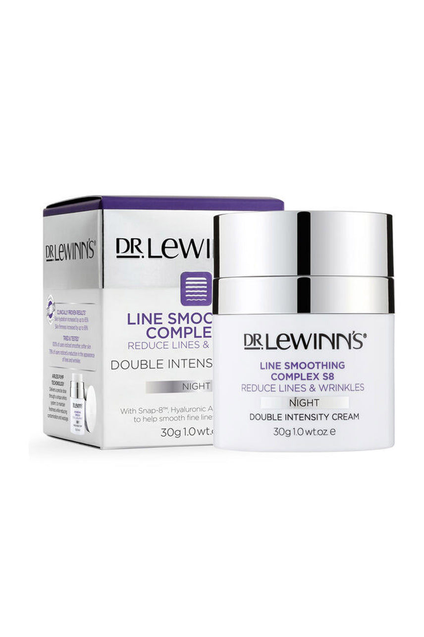 DR LEWINN'S Line Smoothing Complex  S8 Double Intensity Night Cream 30g - Life Pharmacy St Lukes