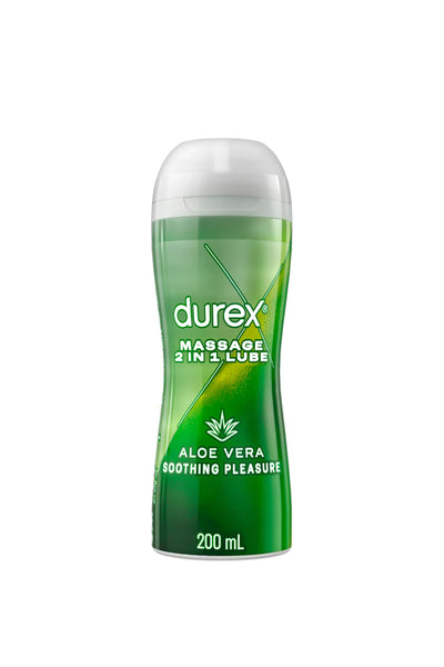 DUREX Play Massage 2 in 1 Aloe Vera Gel 200ml - Life Pharmacy St Lukes