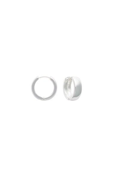EarSense Silver 19mm Plain Huggie - Life Pharmacy St Lukes