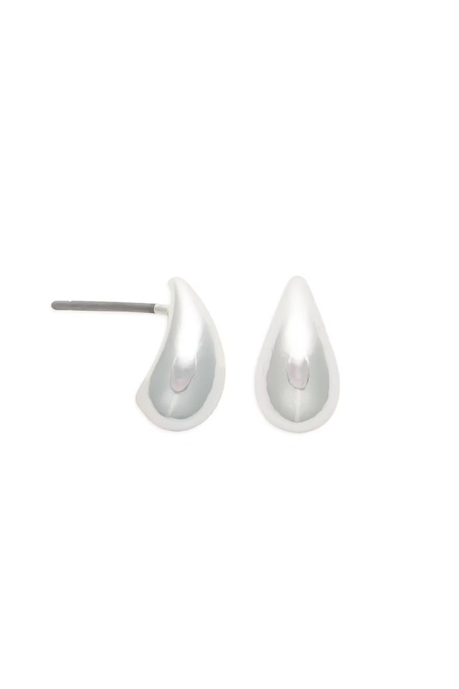 EarSense Silver Small Puff Teardrop Stud - Life Pharmacy St Lukes