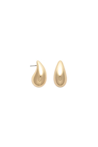 EarSense Puff Teardrop Stud Gold - Life Pharmacy St Lukes
