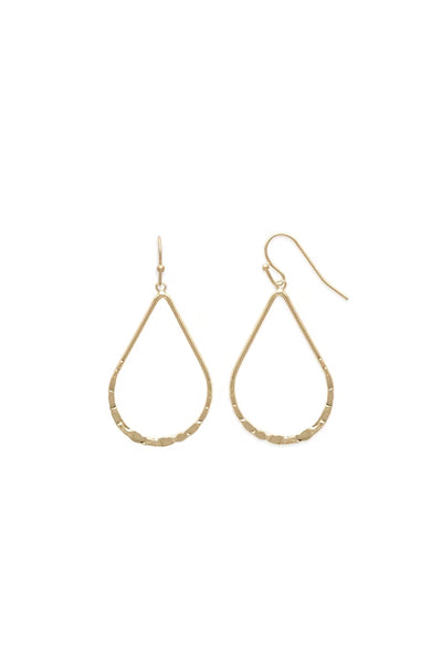 EarSense Gold Open Teardrop Hoop - Life Pharmacy St Lukes