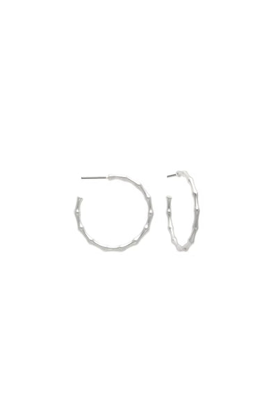 EarSense Bamboo Hoop Silver 32mm - Life Pharmacy St Lukes