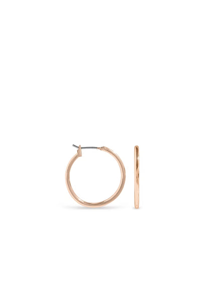 EarSense Slim Click 20mm Rose Gold Click Hoops - Life Pharmacy St Lukes