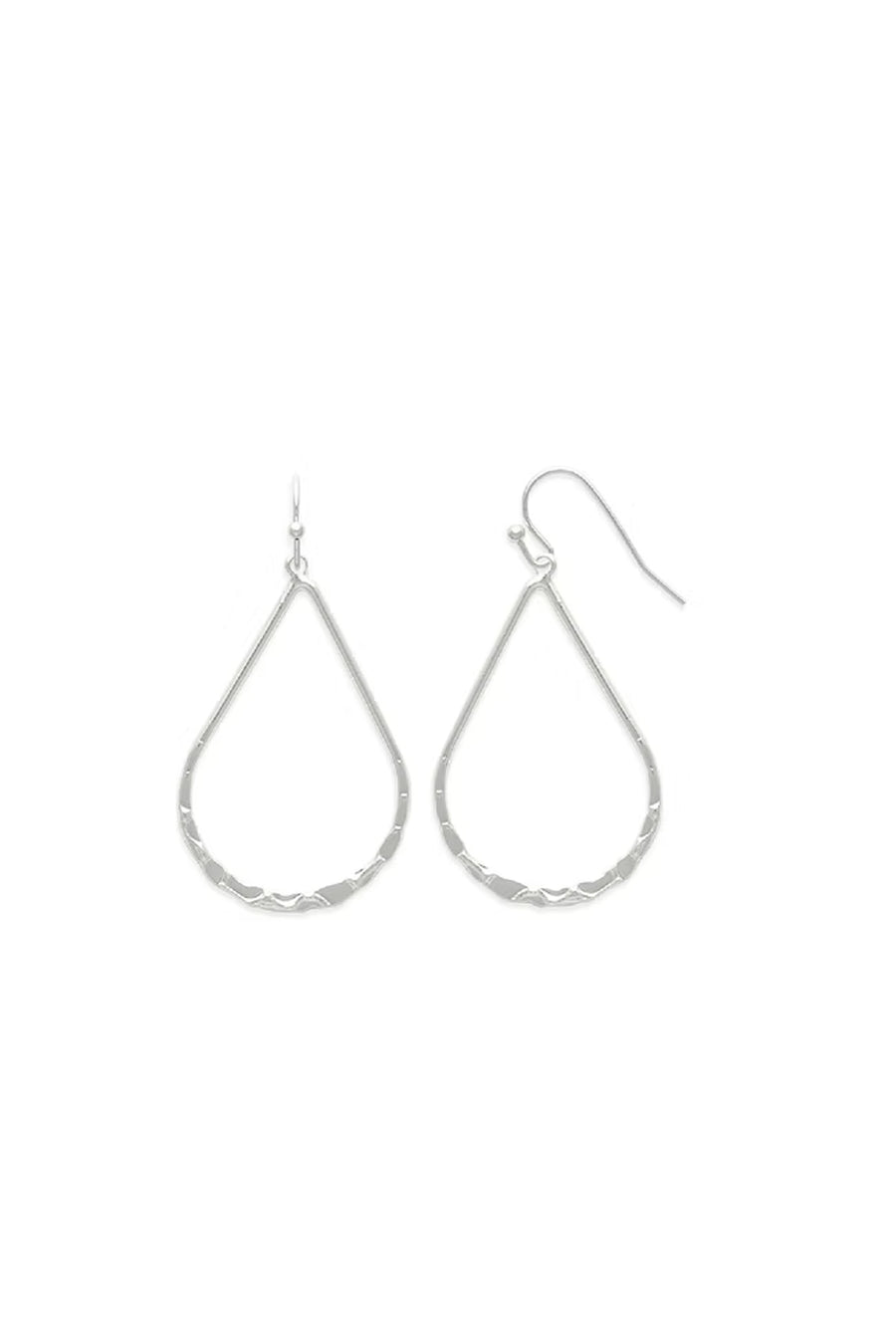 EarSense Silver Open Teardrop Hoop - Life Pharmacy St Lukes