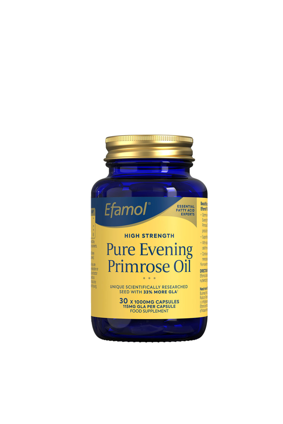 EFAMOL Pure Evening Primrose Oil 500mg 30 Capsules - Life Pharmacy St Lukes