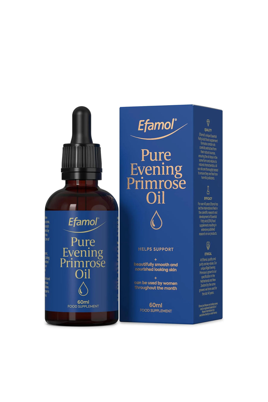 EFAMOL Pure Evening Primrose Oil Liquid Dropper 60ml - Life Pharmacy St Lukes
