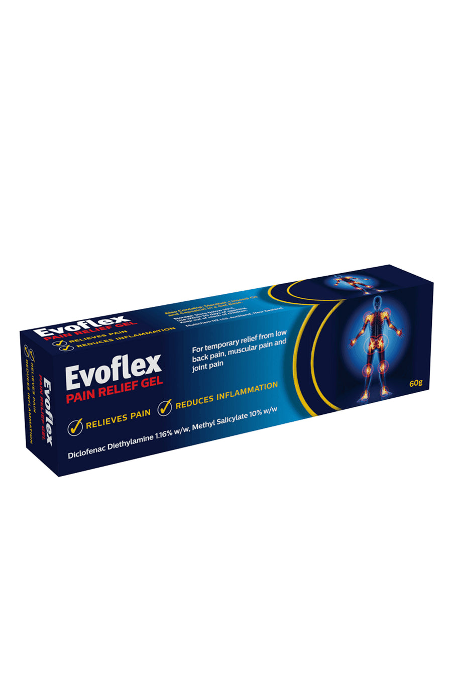 EVOFLEX Pain Relief Gel 60g - Life Pharmacy St Lukes