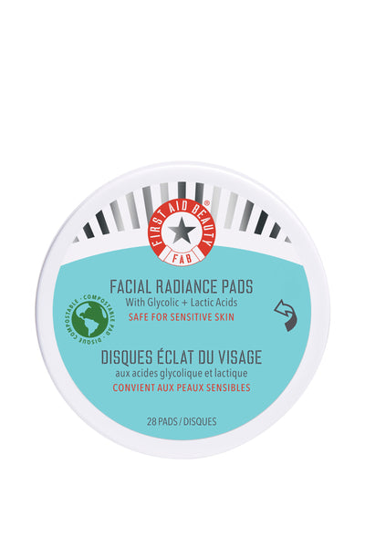 FIRST AID BEAUTY Face Radiance Pads Compostable 28pc - Life Pharmacy St Lukes