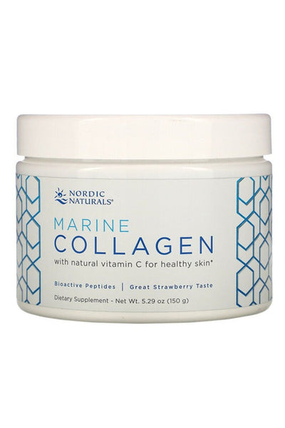 Nordic Naturals Marine Collagen Strawberry 150g - Life Pharmacy St Lukes
