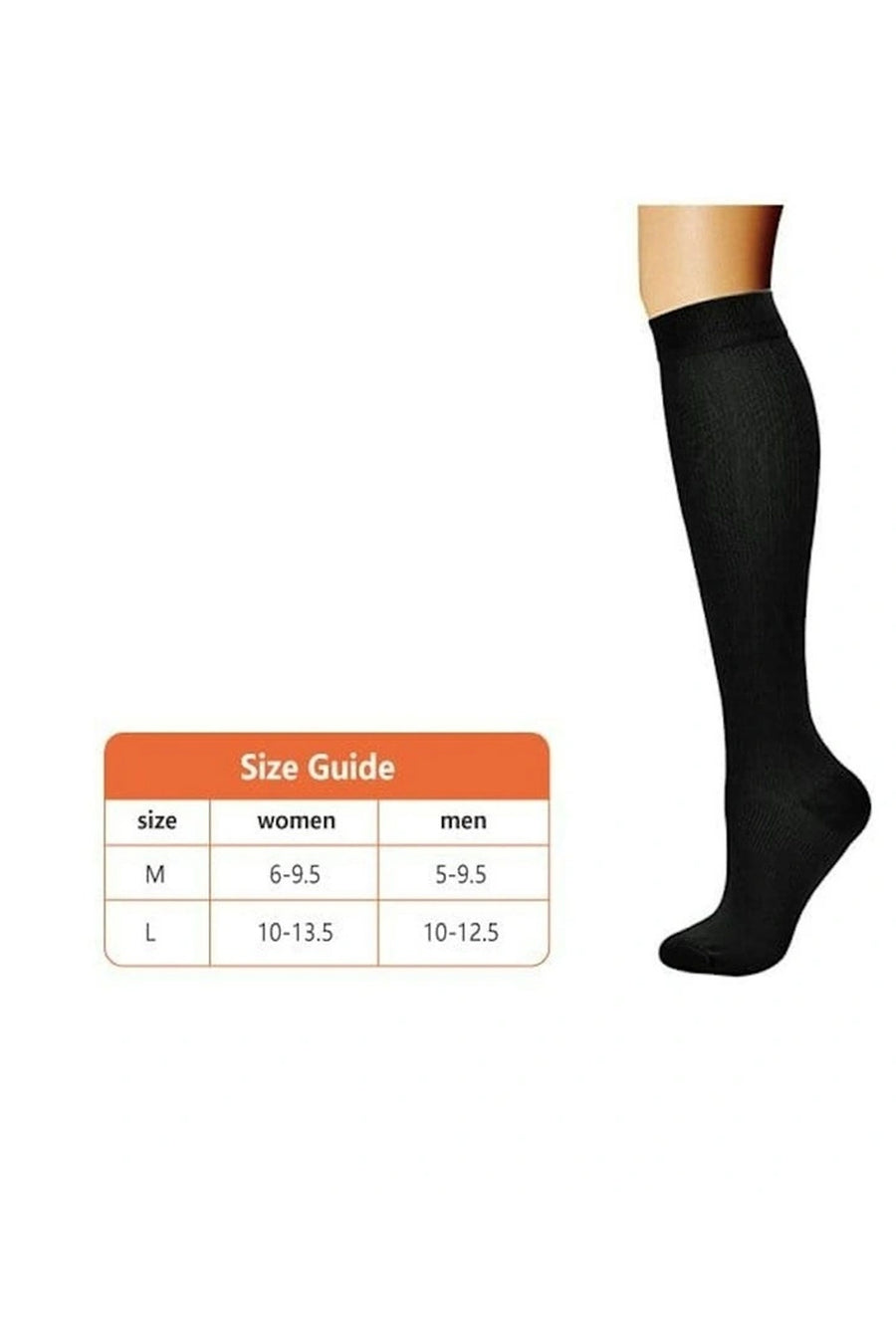 FLIGHTMODE Travel Anti-Fatigue Flight Compression Socks - Large - Life Pharmacy St Lukes