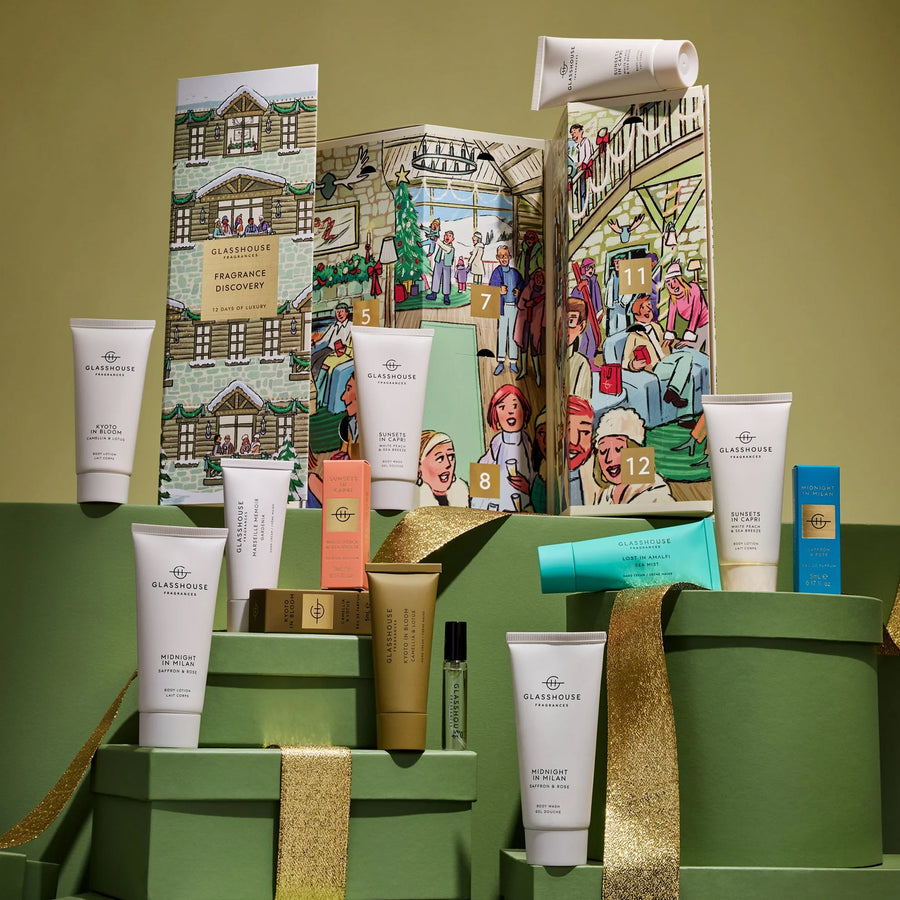 GLASSHOUSE FRAGRANCES Discovery Collection 12 Days of Luxury