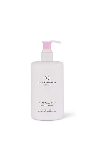GLASSHOUSE FRAGRANCE Hand Lotion A Tahaa Affair 450ml - Life Pharmacy St Lukes