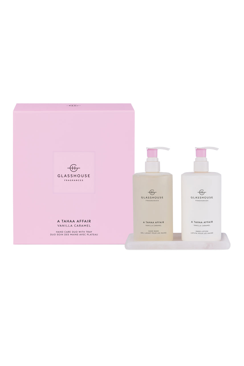 GLASSHOUSE FRAGRANCES Hand Lotion & Tray A Tahaa Affair 2pc Set - Life Pharmacy St Lukes
