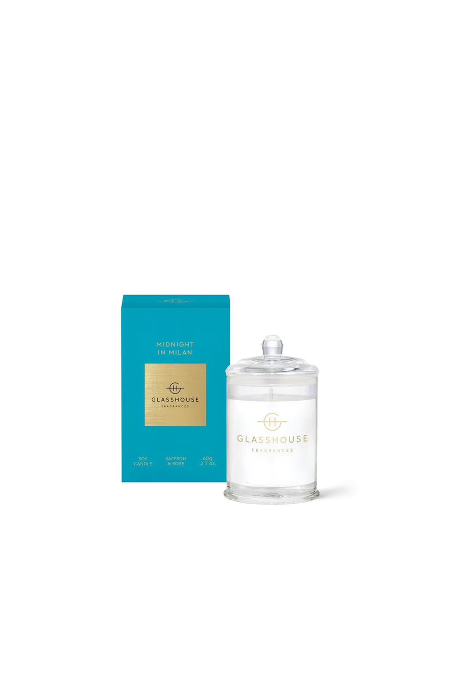 GLASSHOUSE FRAGRANCES Midnight in Milan Candle 60g - Life Pharmacy St Lukes