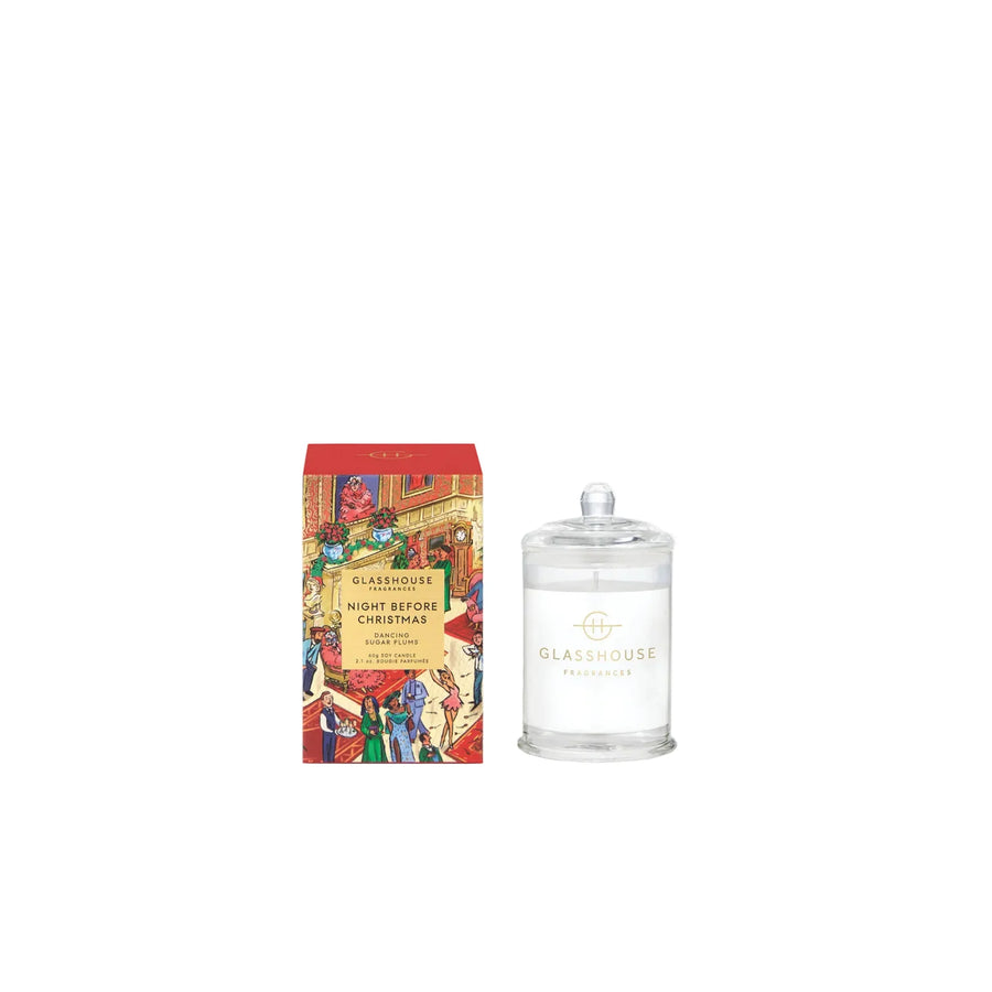 GLASSHOUSE FRAGRANCES Candle Night Before Christmas 60g