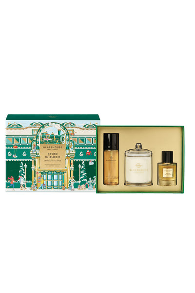 GLASSHOUSE FRAGRANCES Kyoto In Bloom Fragrance Trio Set - Life Pharmacy St Lukes