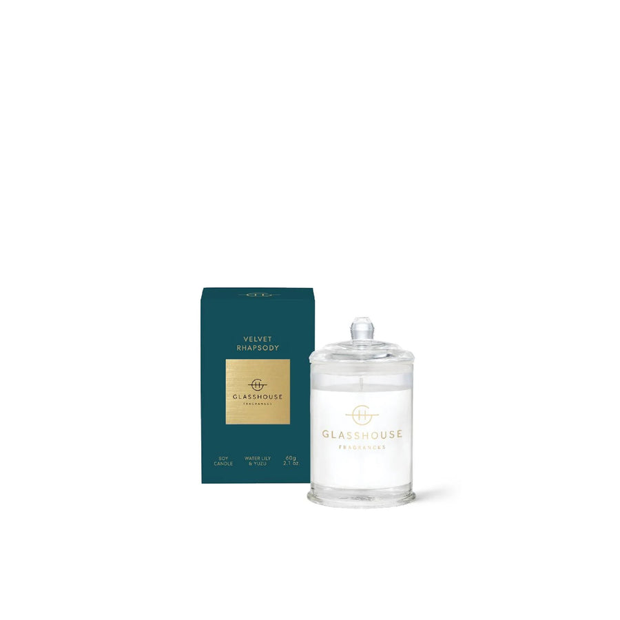 GLASSHOUSE FRAGRANCE Candle Velvet Rhapsody 60g