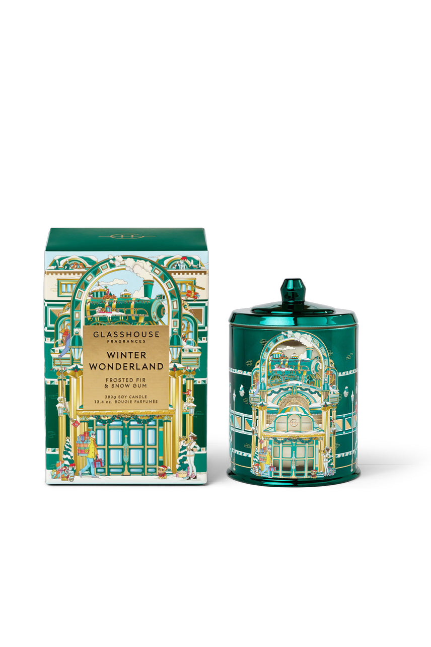 GLASSHOUSE FRAGRANCES Winter Wonderland Candle 380g - Life Pharmacy St Lukes