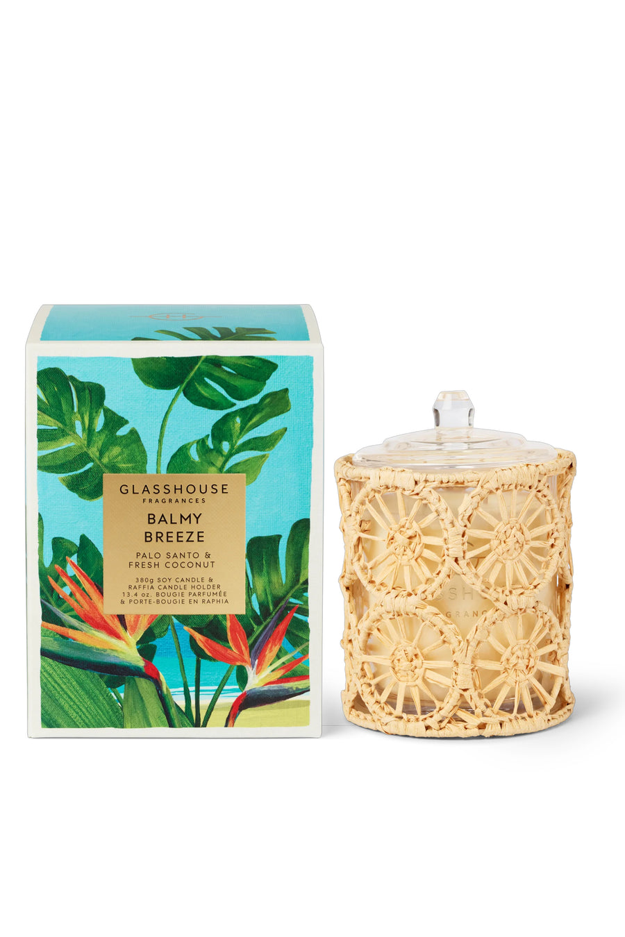 GLASSHOUSE FRAGRANCES Balmy Breeze Candle 380g - Life Pharmacy St Lukes