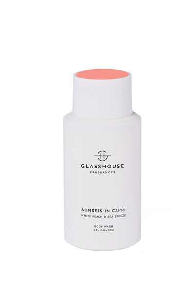 GLASSHOUSE FRAGRANCES Body Wash Sunsets In Capri 300ml