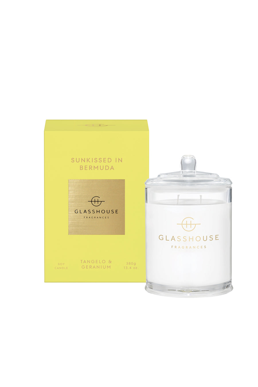 GLASSHOUSE FRAGRANCES Candle Sunkissed in Bermuda 380g - Life Pharmacy St Lukes