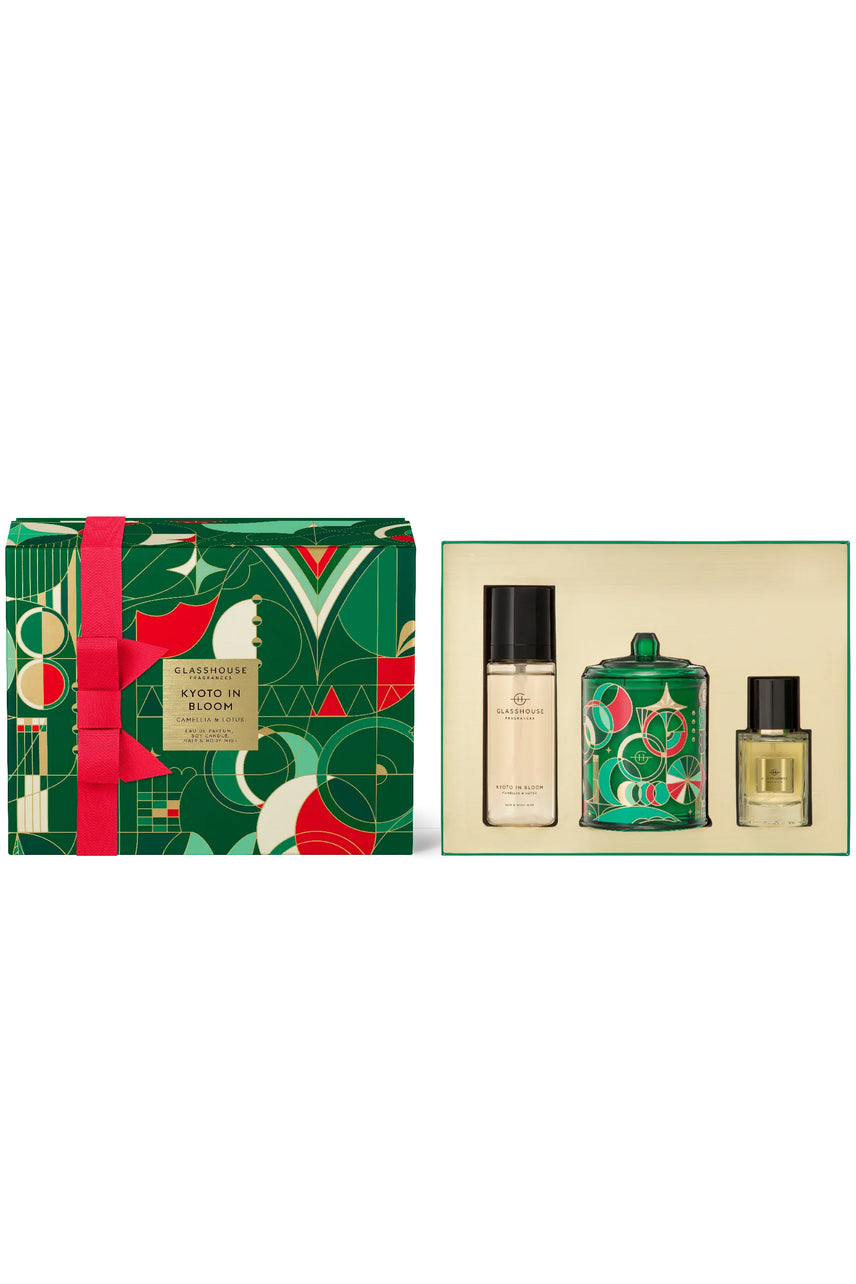 GLASSHOUSE FRAGRANCES Kyoto in Bloom Trio Set - Life Pharmacy St Lukes