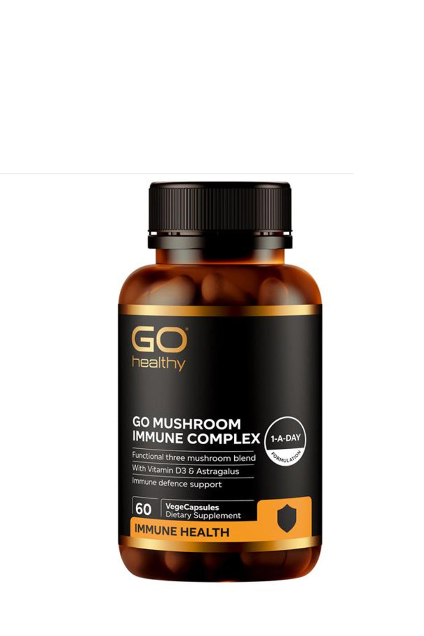 GO HEALTHY GO Mushroom Immune Complex 60s - Life Pharmacy St Lukes