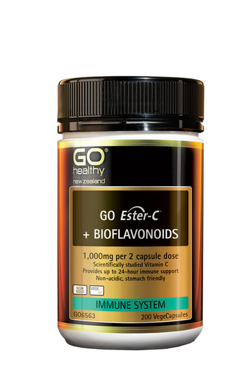 GO HEALTHY GO Ester-C+Bioflavonoids 200s - Life Pharmacy St Lukes