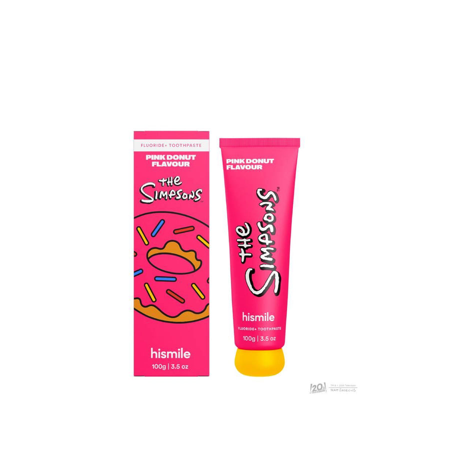HISMILE Toothpaste The Simpsons Pink Donut 100g