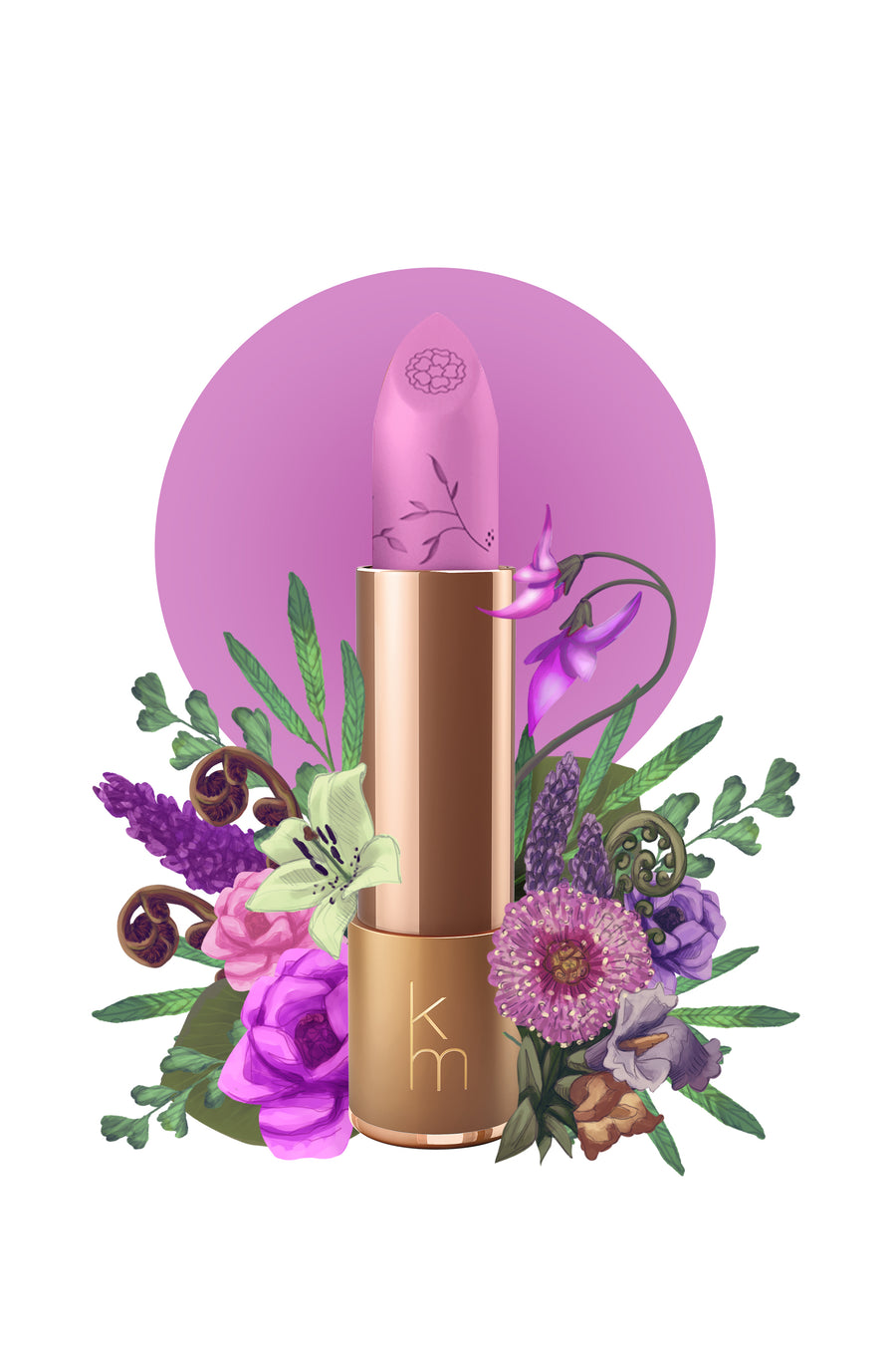 KAREN MURRELL Natural Lipstick 36 Lilac Aurora - Life Pharmacy St Lukes