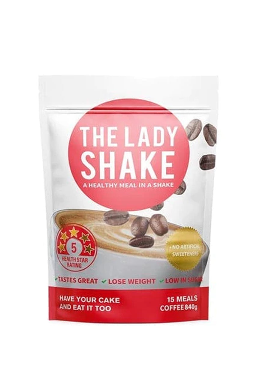 THE LADY SHAKE Coffee 840g - Life Pharmacy St Lukes