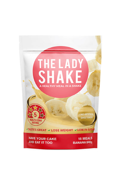 THE LADY SHAKE Banana 840g - Life Pharmacy St Lukes