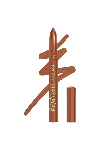 LA Girl Stay & Play Matte Lip Crayon Truly Yours - Life Pharmacy St Lukes
