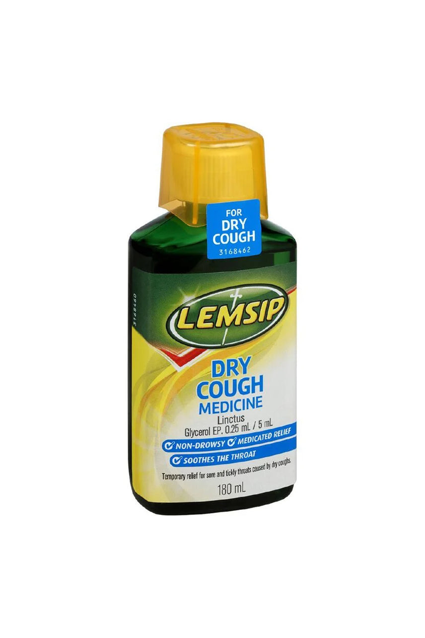 LEMSIP Dry Cough Liquid 180ml - Life Pharmacy St Lukes