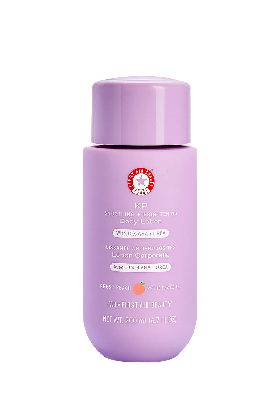 FIRST AID BEAUTY KP Peach Smoothing Lotion 200ml - Life Pharmacy St Lukes