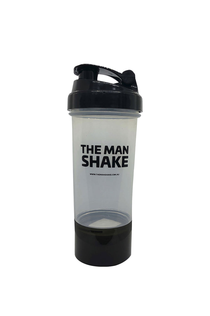 THE MAN SHAKE Shaker Black 600ml - Life Pharmacy St Lukes