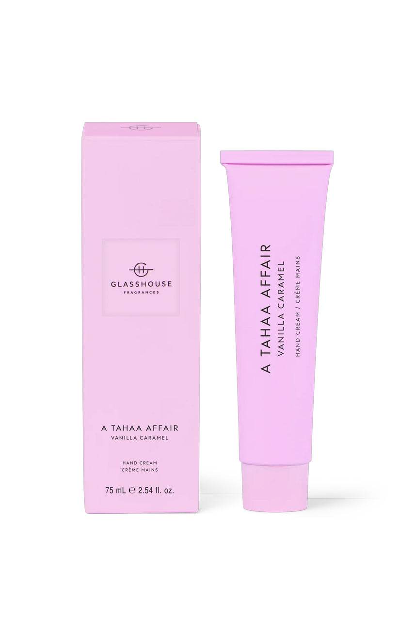 GLASSHOUSE FRAGRANCE Hand Cream A Tahaa Affair 75ml - Life Pharmacy St Lukes