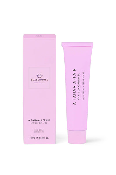 GLASSHOUSE FRAGRANCE Hand Cream A Tahaa Affair 75ml - Life Pharmacy St Lukes