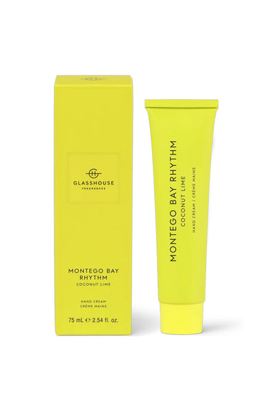 GLASSHOUSE FRAGRANCE Hand Cream Montego Bay Rhythm 75ml - Life Pharmacy St Lukes