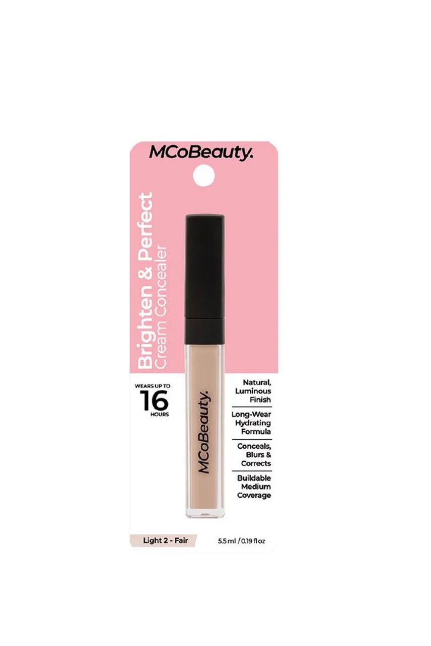 MCoBeauty Brighten & Perfect Cream Concealer Light 2 Fair - Life Pharmacy St Lukes