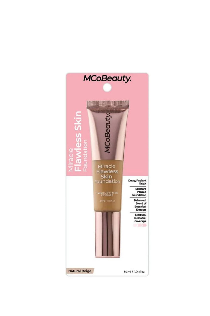 MCoBeauty Miracle Flawless Skin Foundation Natural Beige - Life Pharmacy St Lukes