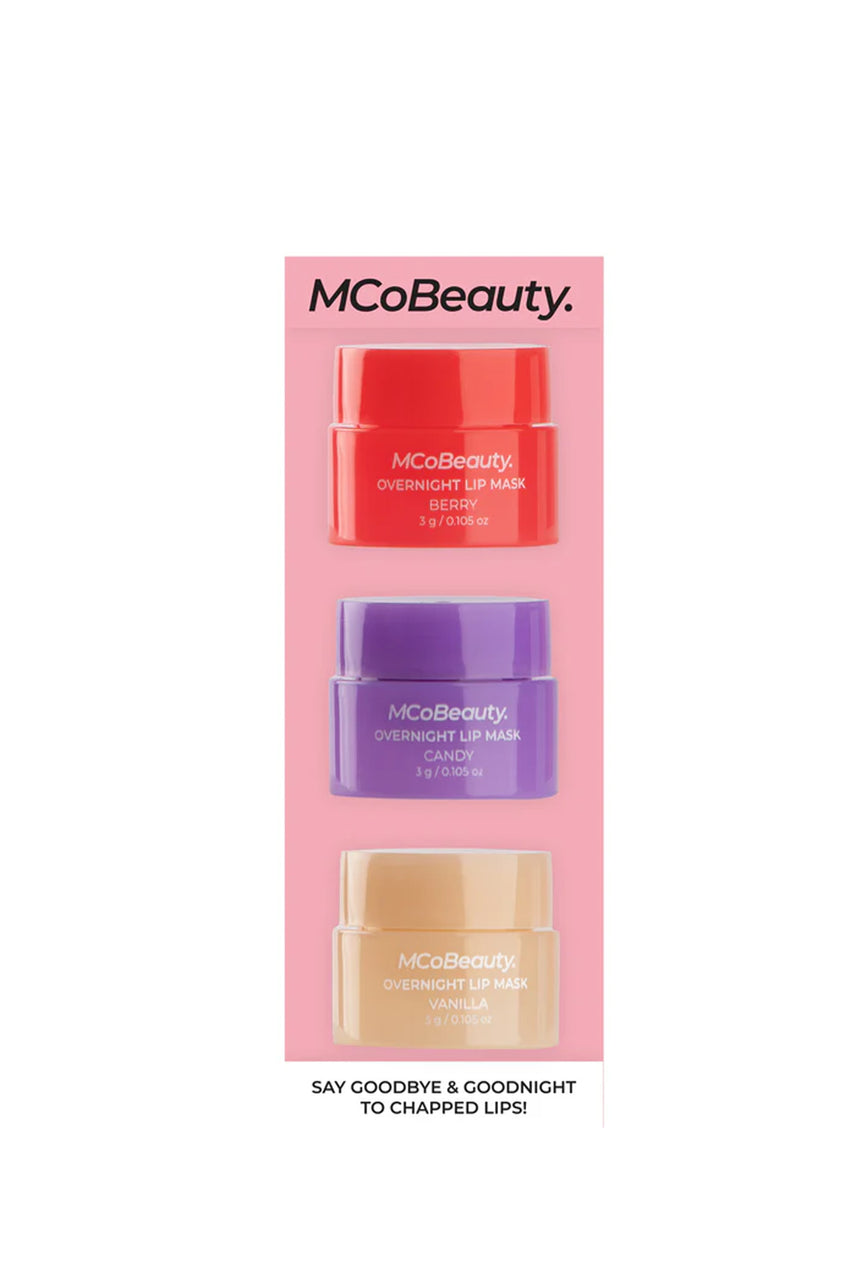 MCoBeauty Overnight Lip Mask Deluxe Trio - Life Pharmacy St Lukes