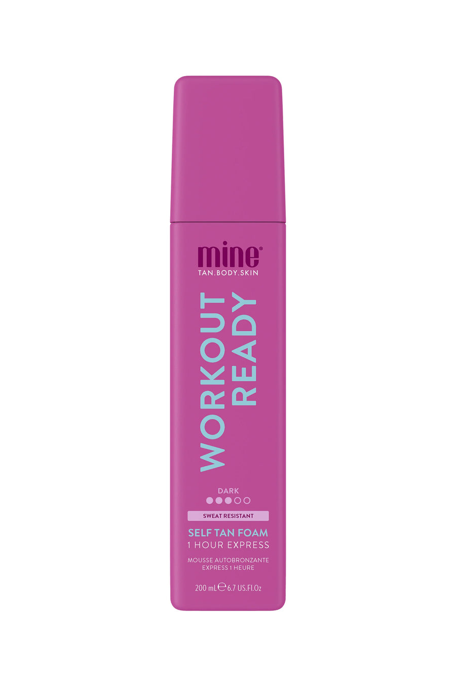 MINE Self Tan Foam Workout Ready 200ml - Life Pharmacy St Lukes