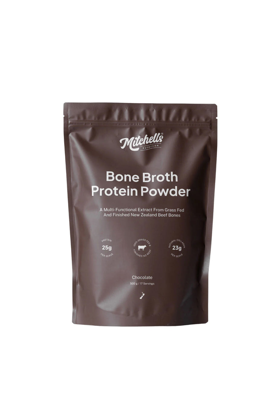 MITCHELLS Bone Broth Protein Powder Chocolate 500g - Life Pharmacy St Lukes