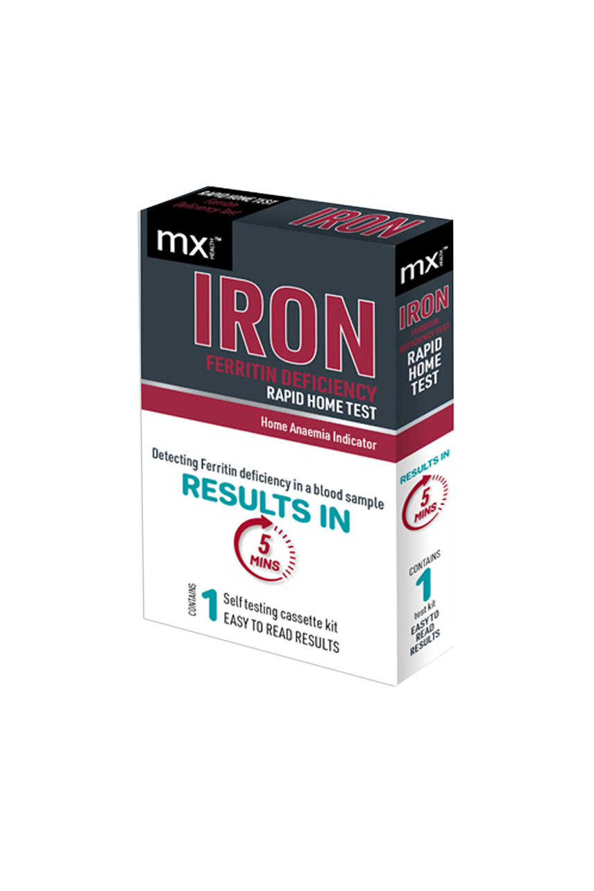 MX Ferritin Iron Deficiency Rapid Home Test 1 Pack - Life Pharmacy St Lukes