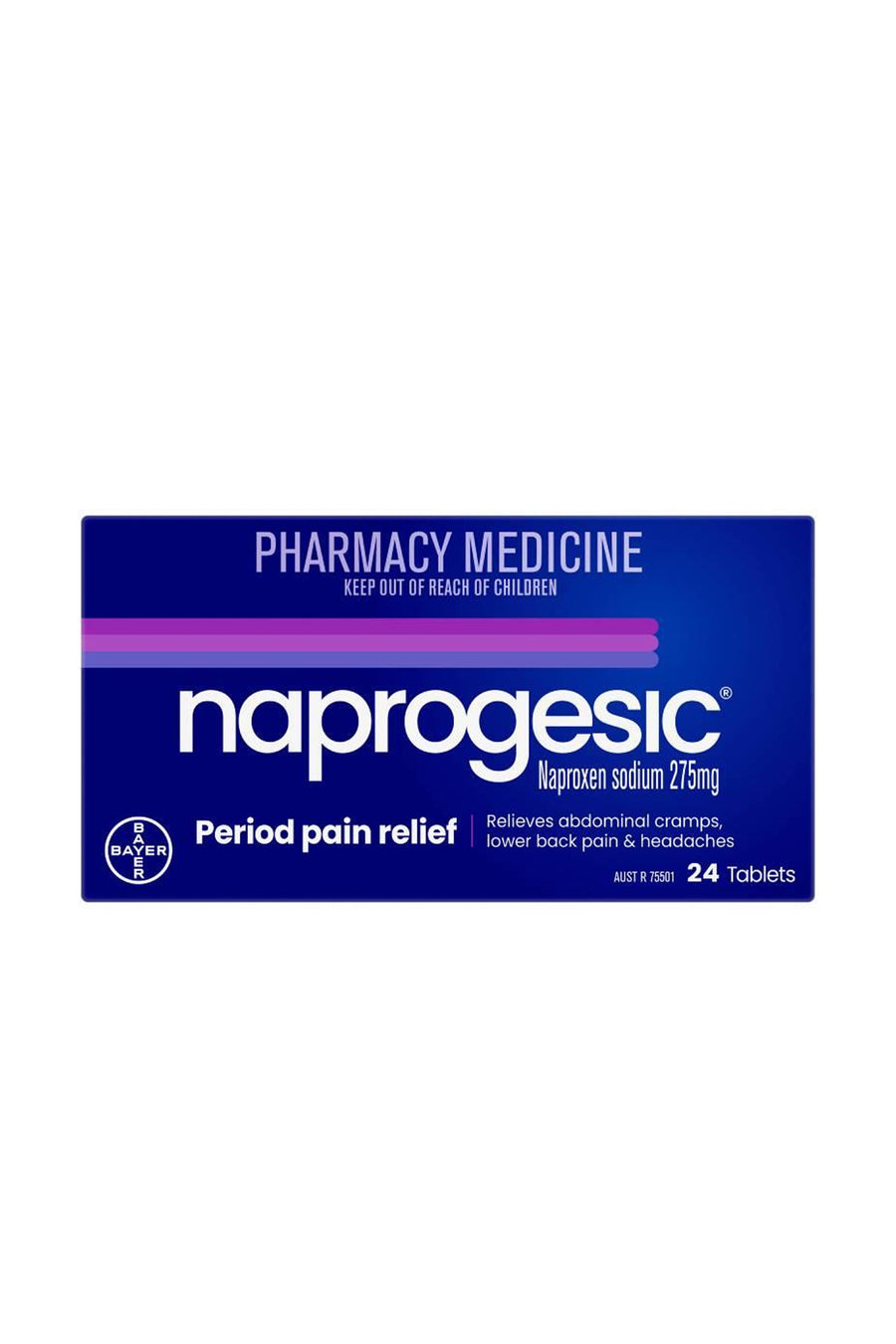 NAPROGESIC Tabs 275mg 24s - Life Pharmacy St Lukes