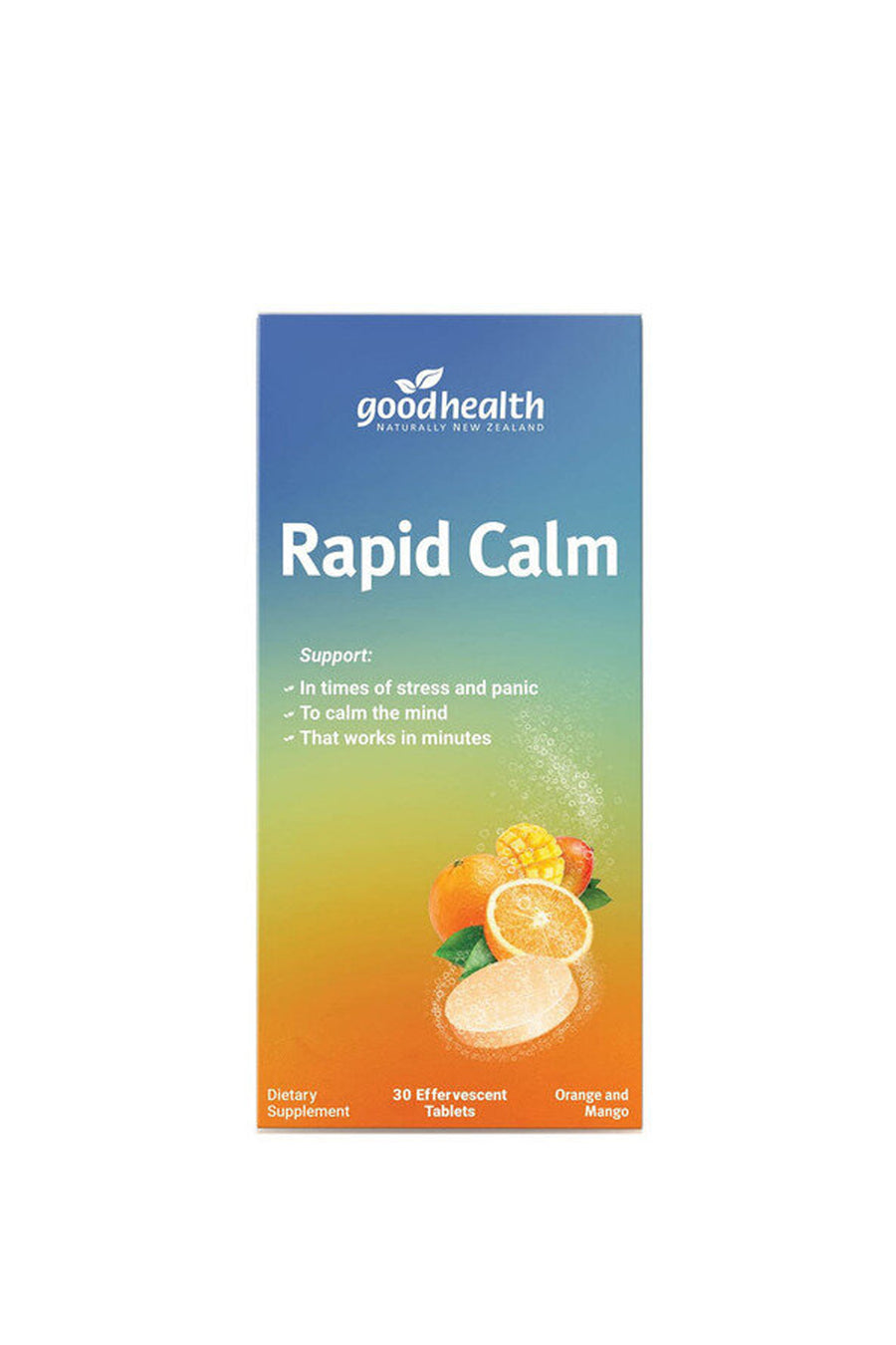 GOOD Health Rapid Calm Orange and Mango 30's - Life Pharmacy St Lukes