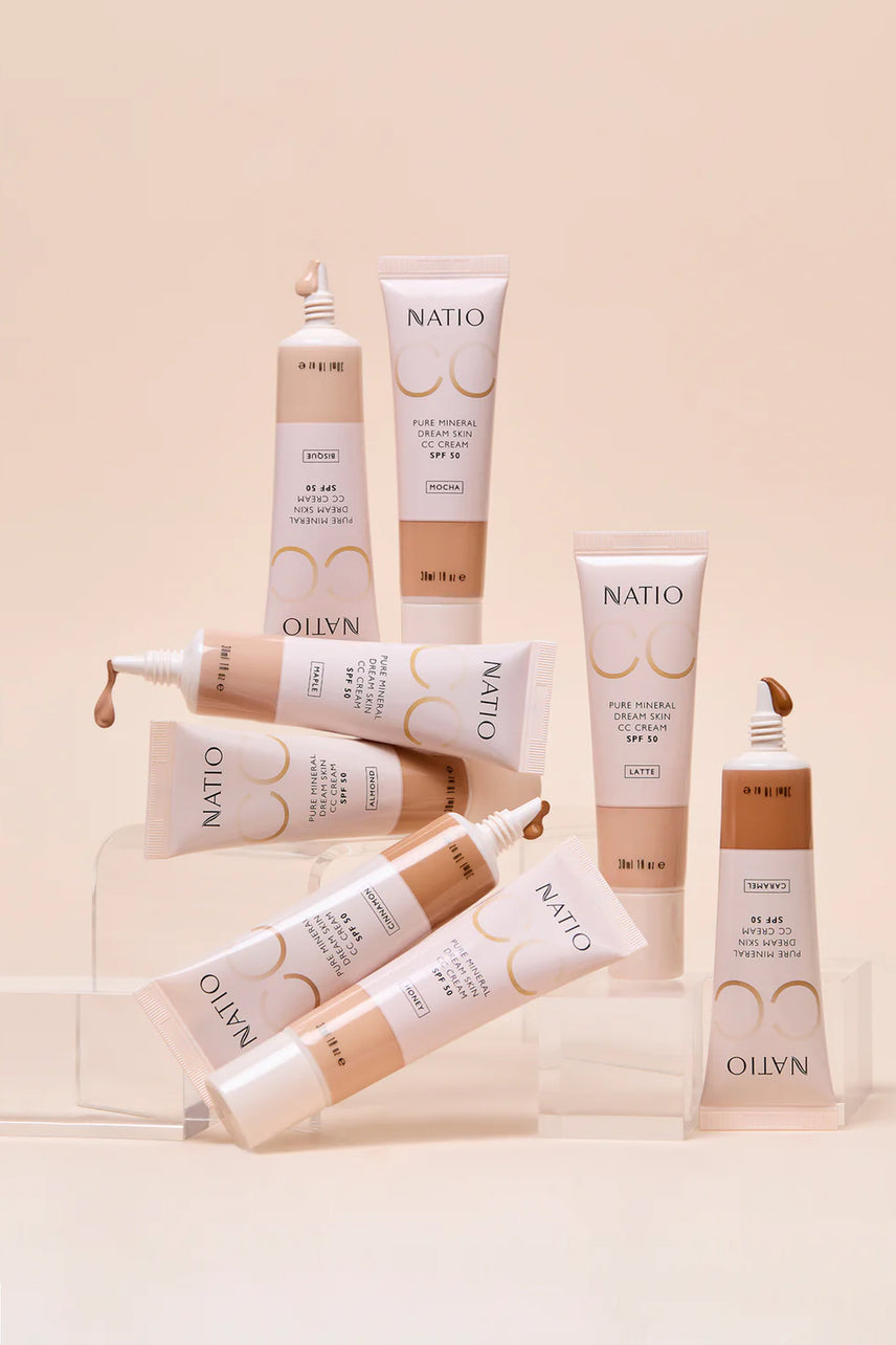 NATIO Mineral Dream Skin CC Cream SPF 50 Cinnamon 30ml - Life Pharmacy St Lukes